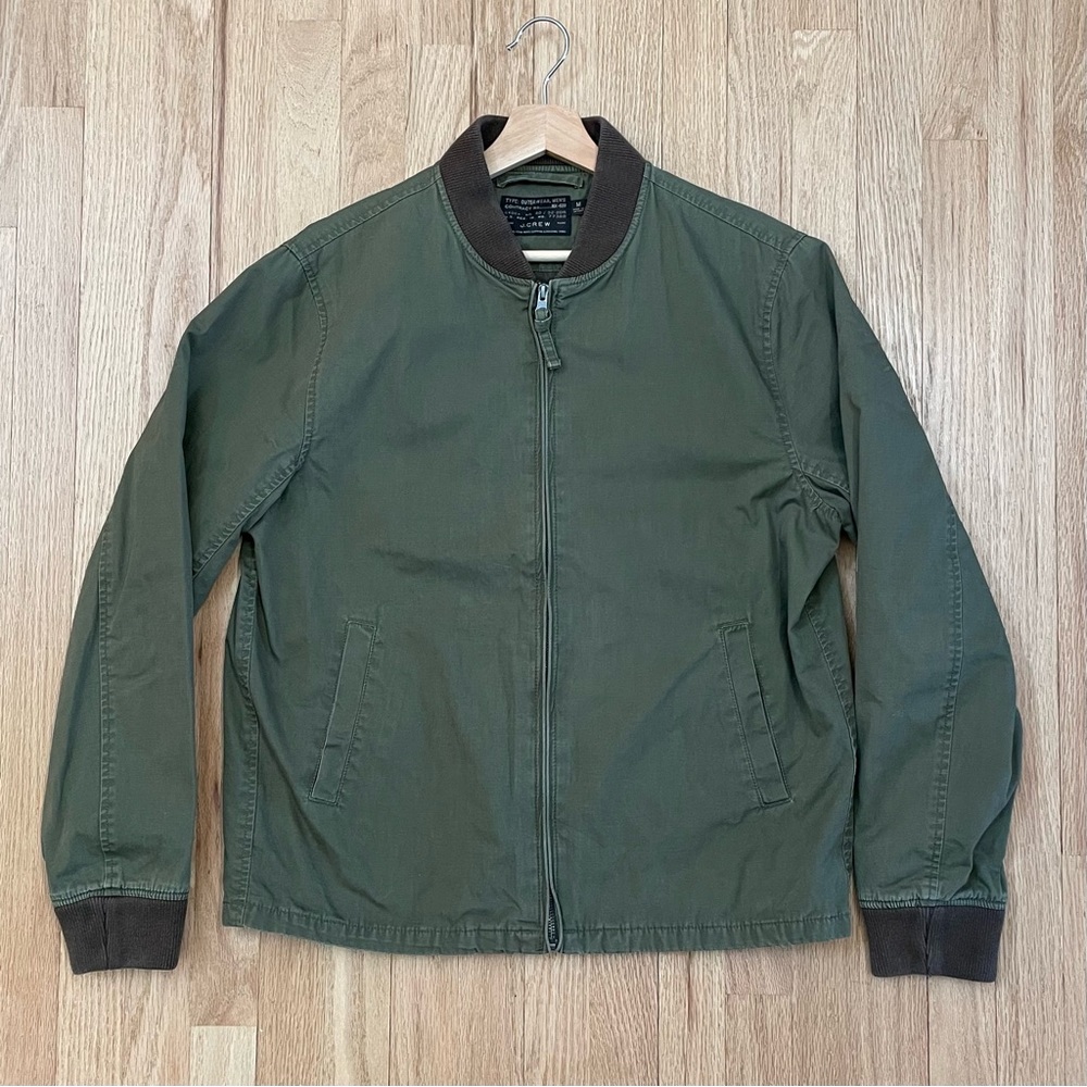 J. Crew Cotton Bomber Jacket